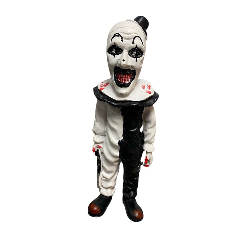 Terrifier Movie Art the Clown Statue Hand painted Halloween Decorations Novelty